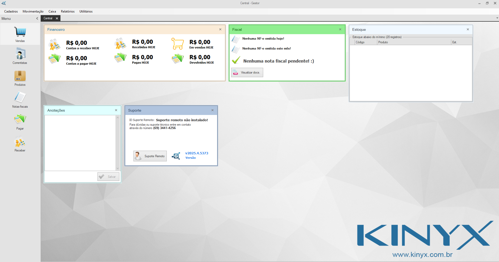 CODTEC ERP Dashboard